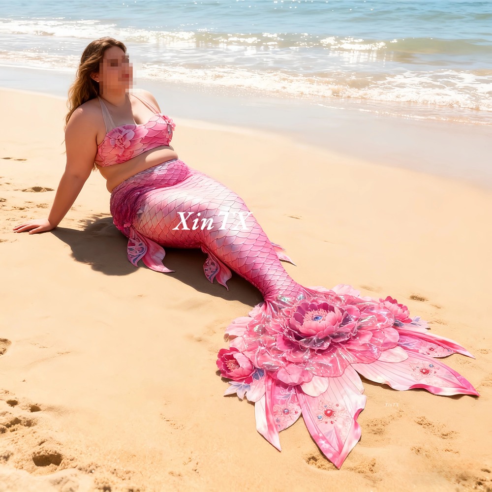 Aquarium - Maillot de bain queue de sirène