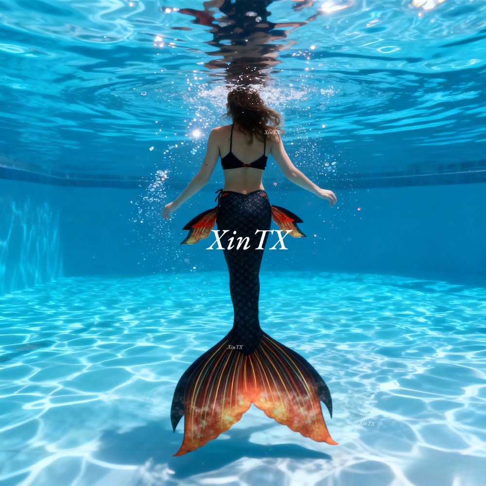 Aquarium - Maillot de bain queue de sirène
