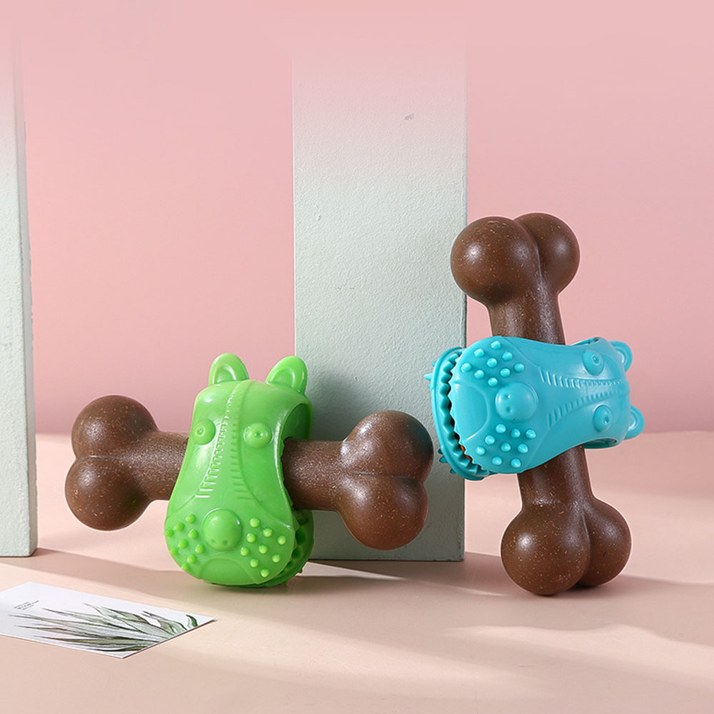 Bâton à mâcher en os simulé po - Teeth Cleaning Dog Chew Bone avis et prix