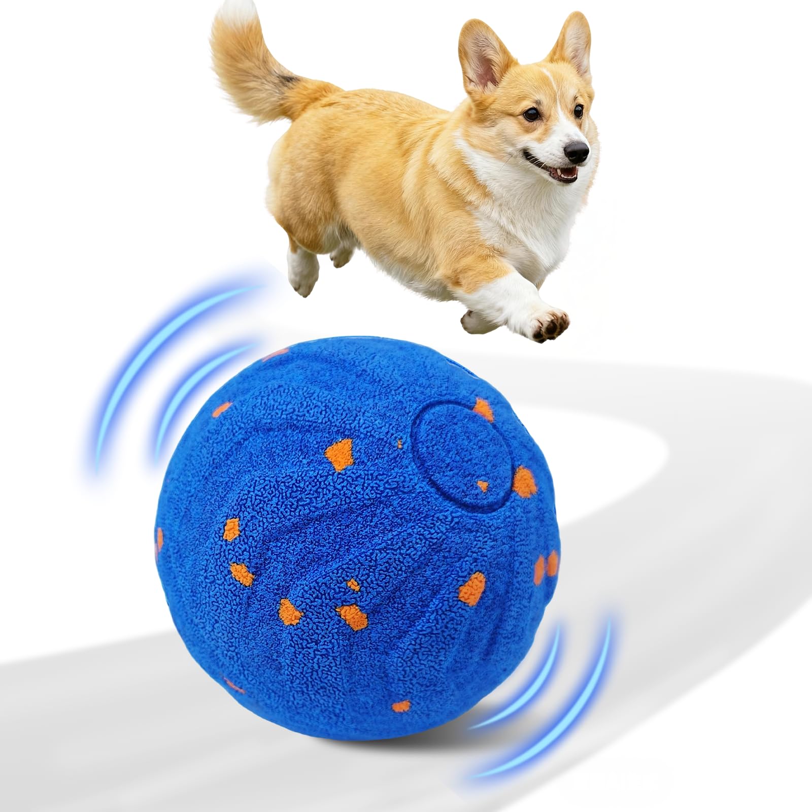 Balle interactive pour chien,  - Automatic Moving Dog Ball avis et prix