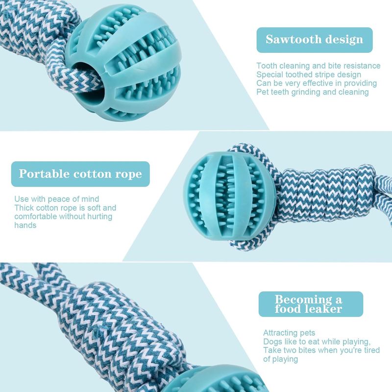 Volumoon Ball on Rope - Jouet  - Indestructible Dog Chew Toy avis et prix