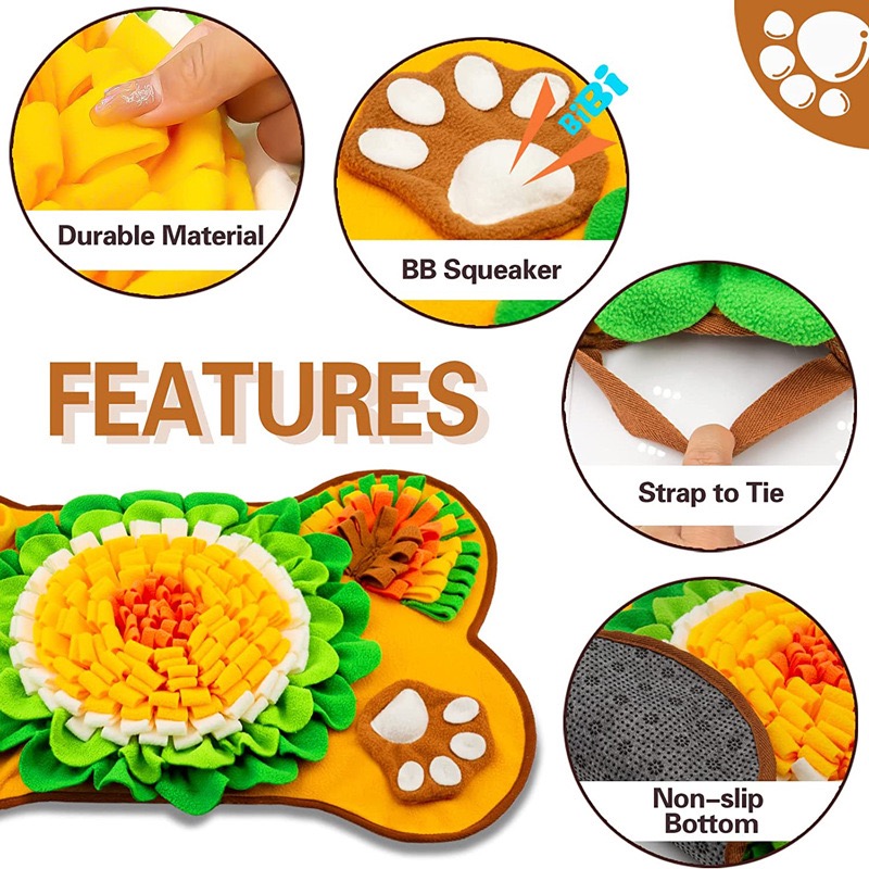 Tapis de reniflage interactif  - Snuffle Mat For Dogs avis et prix