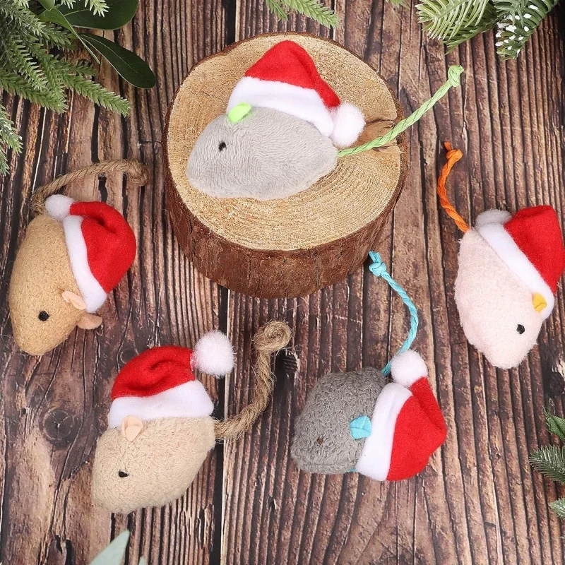 1-5PCS Jouets interactifs en p - Catnip Interactive Plush Mouse avis et prix