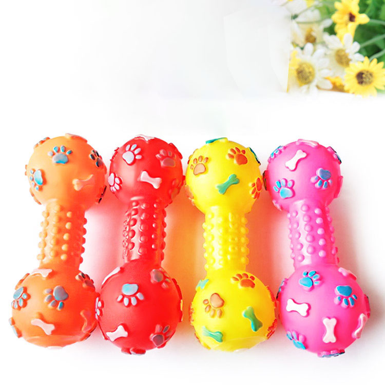 Nouveau jouet grinçant pour ch - Teeth Cleaning Dog Chew Bone avis et prix