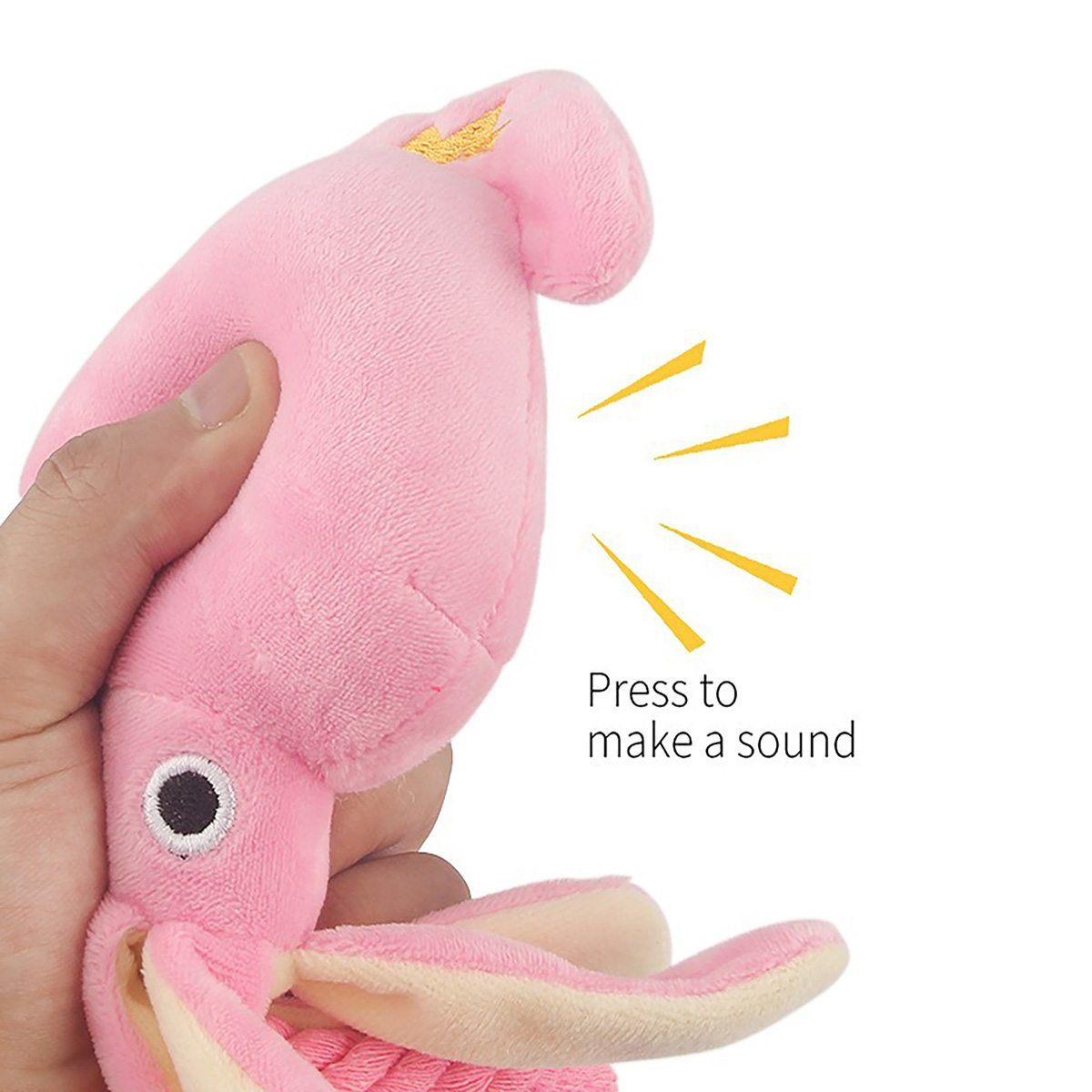 Jouet de ULen peluche poulpe p - Interactive Squeaky Plush Dog Toy avis et prix
