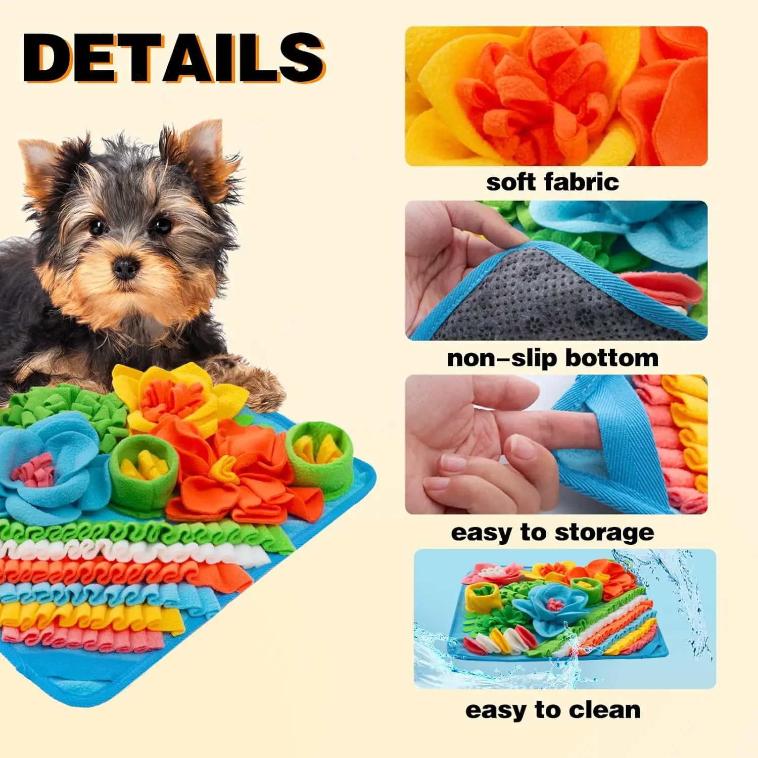 Tapis olfactif pour chiens, ta - Snuffle Mat For Dogs avis et prix