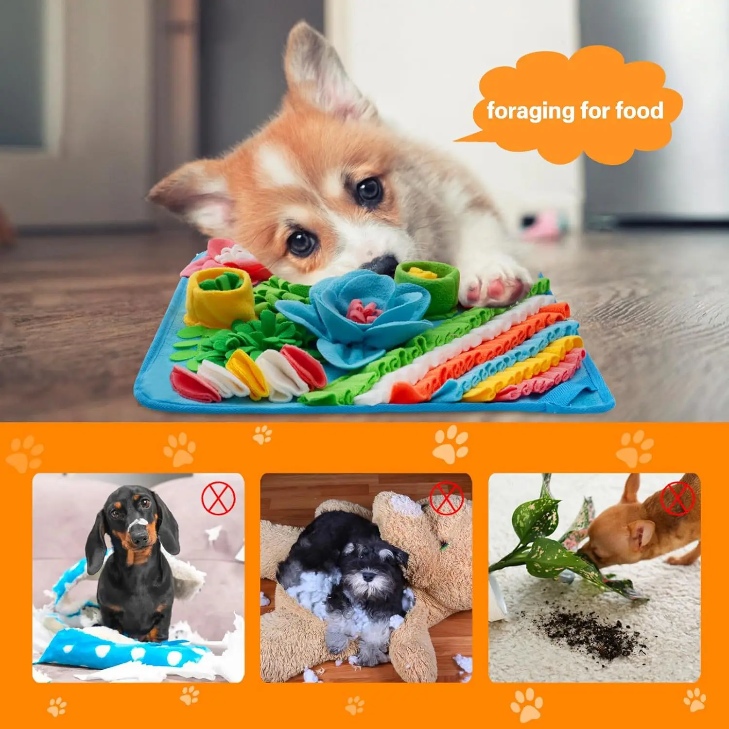 Tapis olfactif pour chiens, ta - Snuffle Mat For Dogs avis et prix